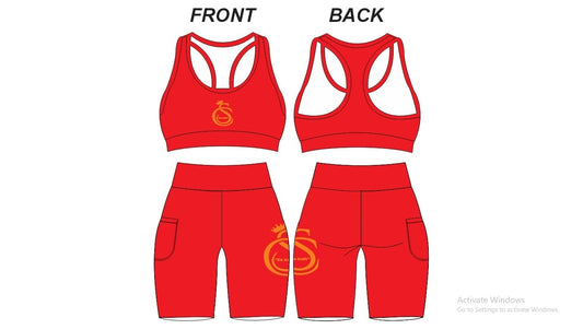 Sports Bra and Shorts Set