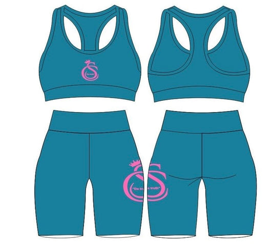 Sports Bra and Shorts Set