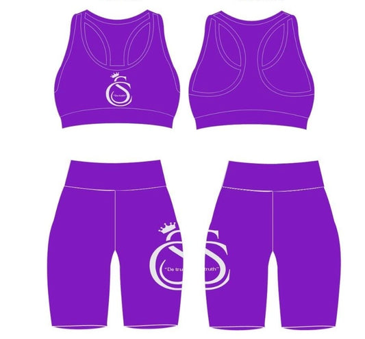 Sports Bra and Shorts Set