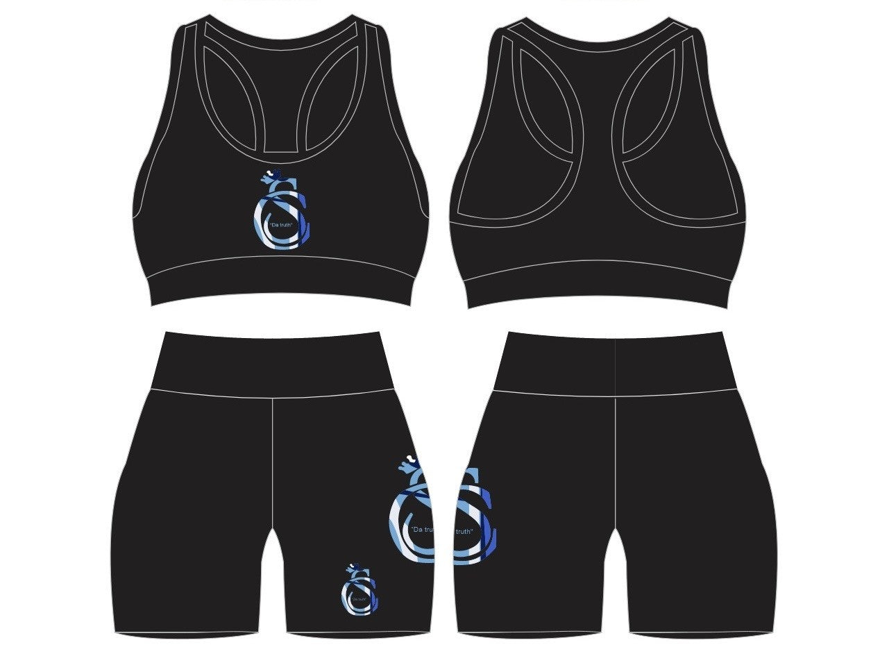 Sports Bra and Shorts Set